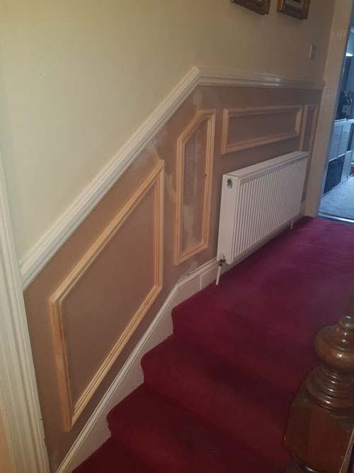 Traditional Wall Panelling Stage 2